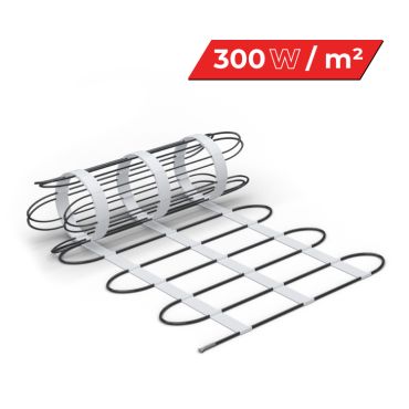 Freiflächenheizmatte MF-300, leistungsstark, 300 W/m²